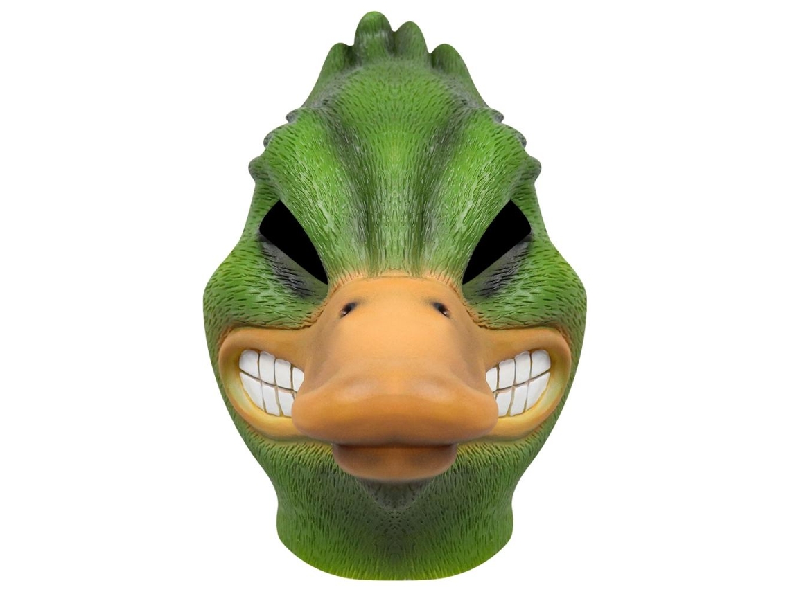 Mali máscara de Cabeça de Pato com Raiva Látex para Halloween Carnaval Cosplay Festa Presente