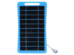 Aetheria carregador de Painel Solar 5w 5v de Silício Monocristalino Portátil com Alça para Viagens e Acampamentos
