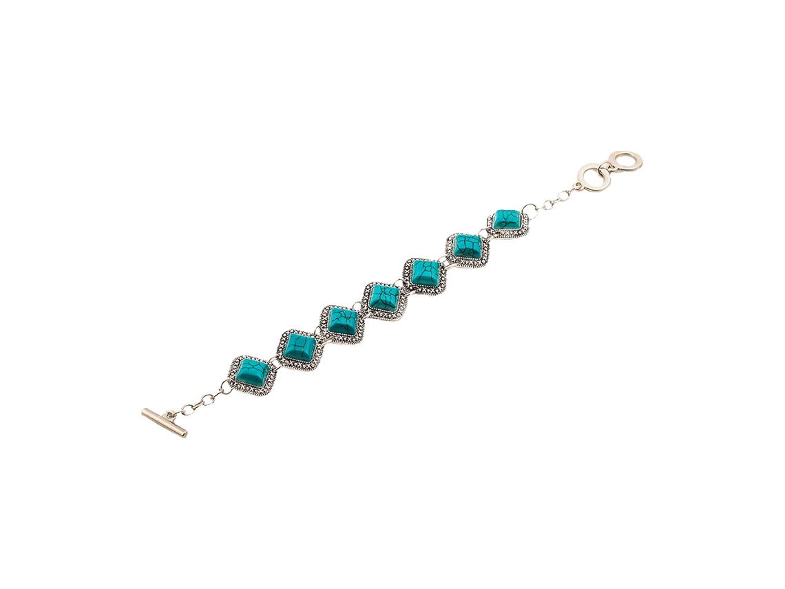 Pulseira Feminina Vintage Design Geométrico Padrão Clássico