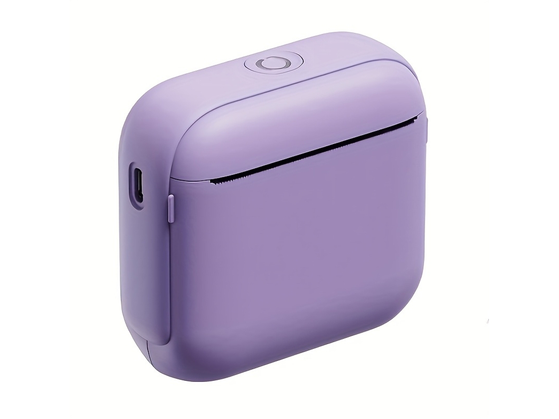 Mini Impressora Térmica Portátil, Impressão Sem Fio, Compatível Com Ios/android, Recarregável Via Usb, Ideal Para Presentes E Material Escolar.