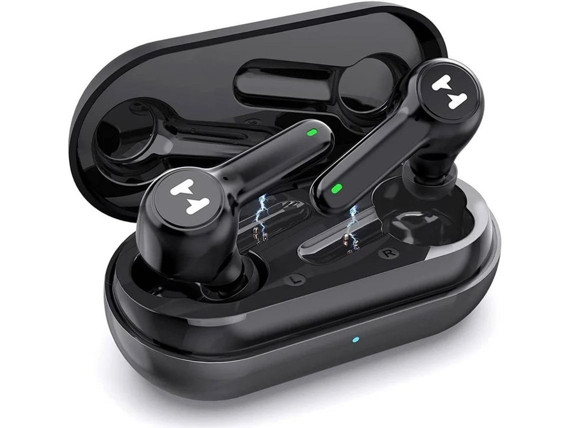 Auriculares Bluetooth True Wireless (in Ear - Microfone - Noise Cancelling - Preto)