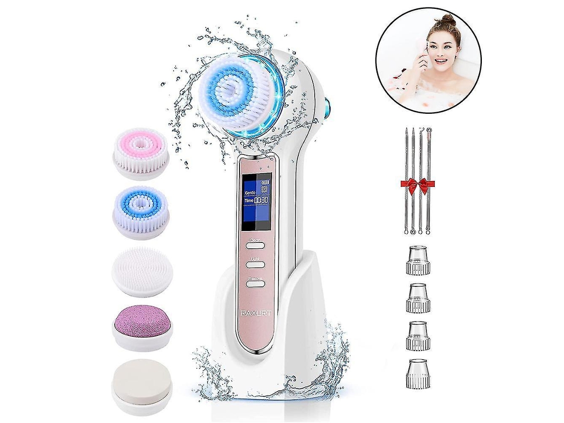 Escova De Limpeza Facial Esfoliante Suave Para O Rosto, Escova De Limpeza Profunda Para Massagem Facial Com Tecnologia Inteligente Nostalgia88