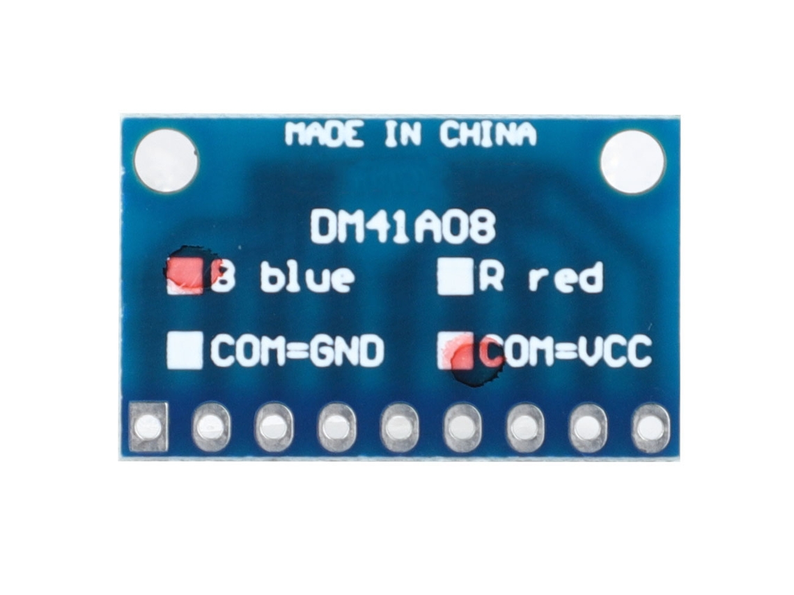 Kit Módulo Led Azul Ânodo Comum Protoboard Mcu Arm Impressora 3d 3 24v | S/MARCA