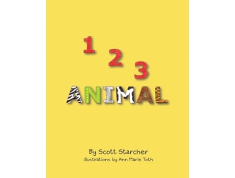 Livro 123 Animal De Scott Starcher (inglês)