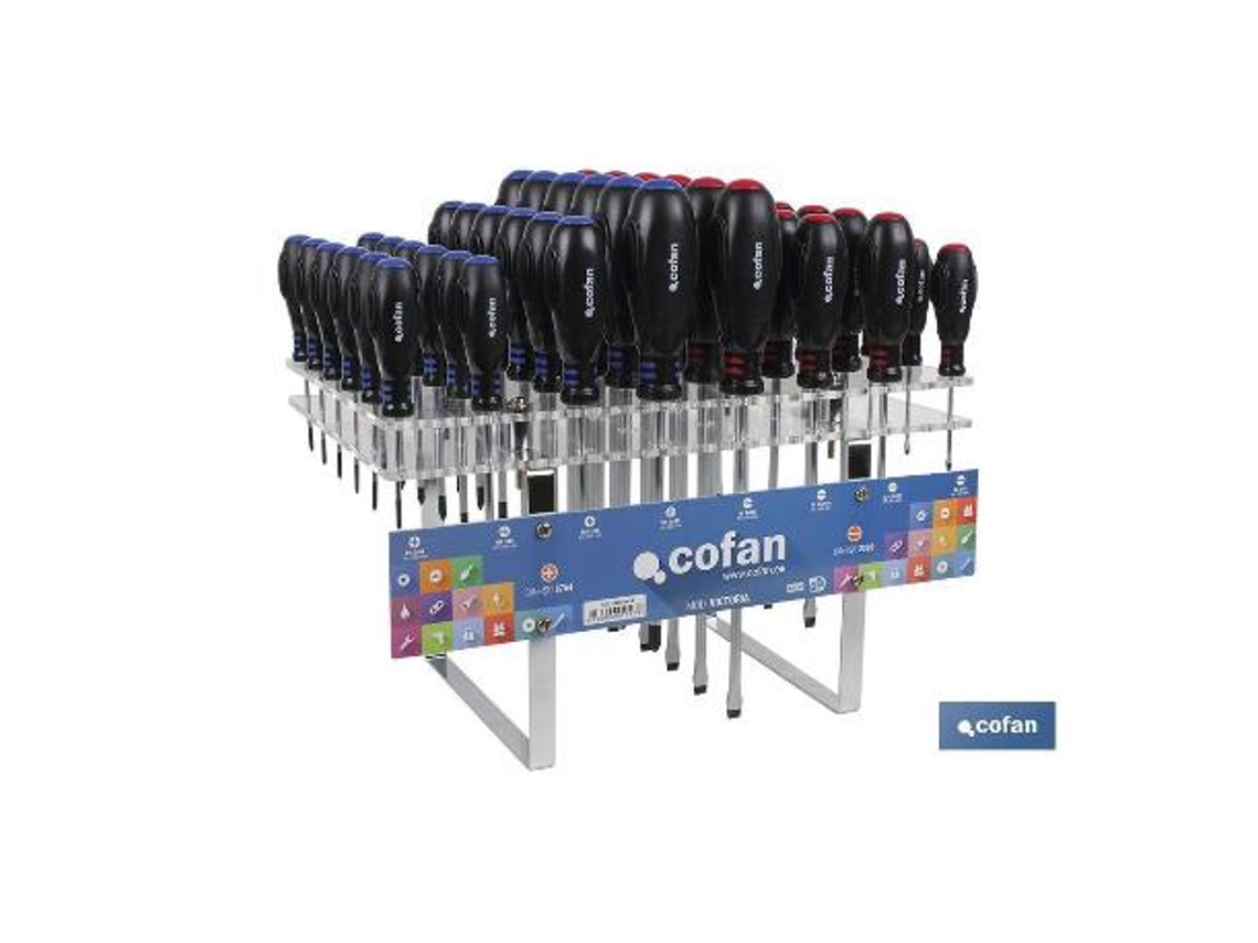 Expositor destornilladores 48 pcs.
