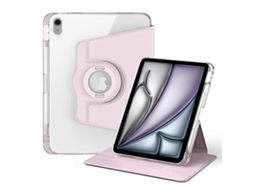 Capa de acrílico transparente destacável com rotação de 360 graus para tablet da Webake