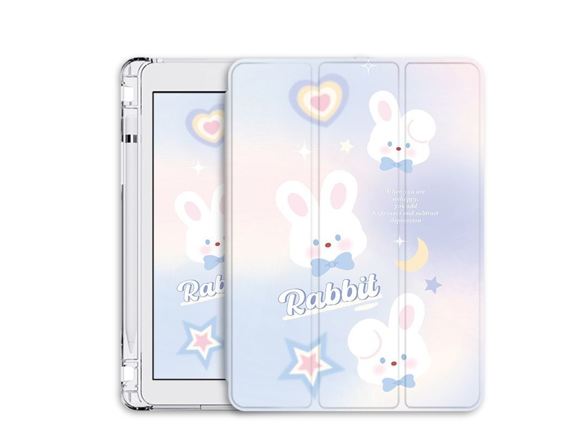 Capa Para Ipad Pro11 2024 Com Suporte Para Caneta Triplo E Três Coelhos, Cinto De Polegadas Aquaforge