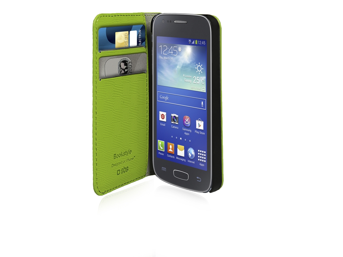 Capa book SBS p/ galaxy ace 3