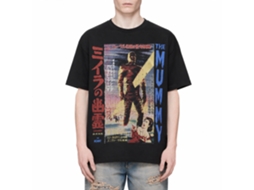Rockinstone Horror Movies The Mummy Japanese Poster Solid Smoke Adult T-shirt Size:xxxl