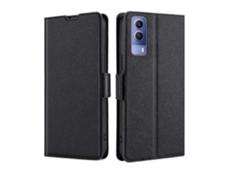 Capa De Couro Ultrafina Com Fivela Lateral E Voltagem Para Vivo Y53s 5g / Iqoo Z5x / T1x