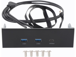 Hub Usb 3.2 Gen 2x2 Para Painel Frontal
