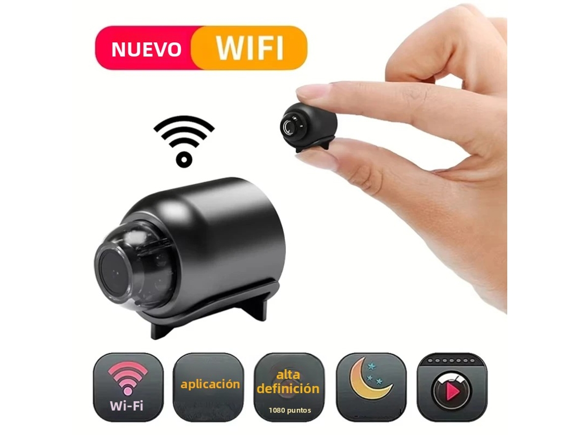 Mini Câmera Hd X5 com Wi fi para Monitoramento de Bebês MDUG