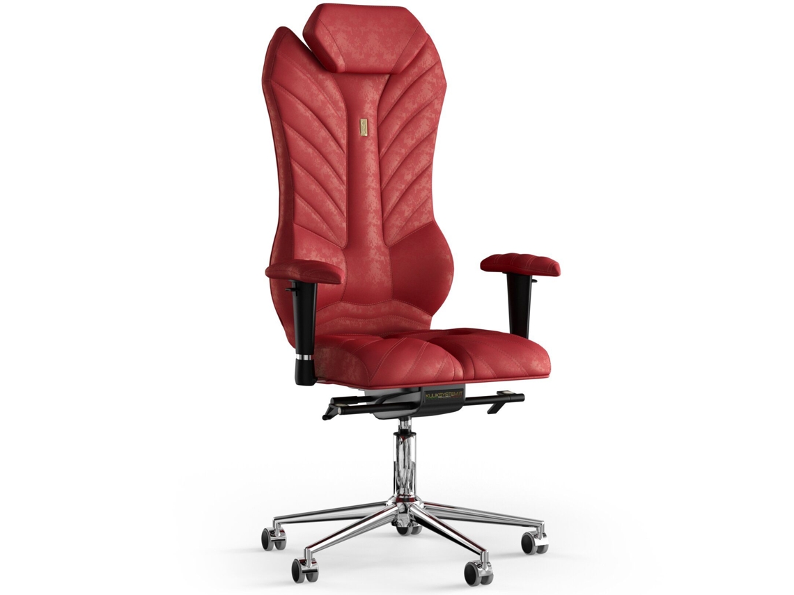 Cadeira de Escritório Ergonómica KULIK Monarch Fabric (Antara - Vermelho -130x50x50cm)