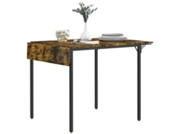 Banco de apoio com braços, curvos, 102x36x51cm, marrom, S/MARCA