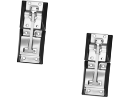 Eringogo 2-pares De Portas Fechadas Reboque Com Trava Metálica Porta Rv, Construção Robusta E Fecho