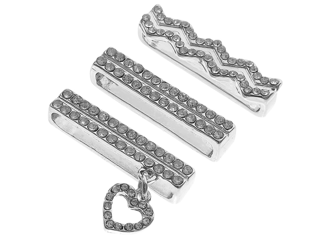 Pulseira de Liga Prata GOKOCO com Ornamentos
