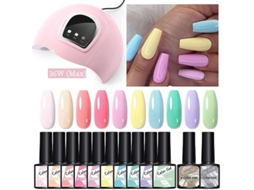 Conjunto De Manicure E Secador De Unhas Com Lâmpada Led Ly Ebike