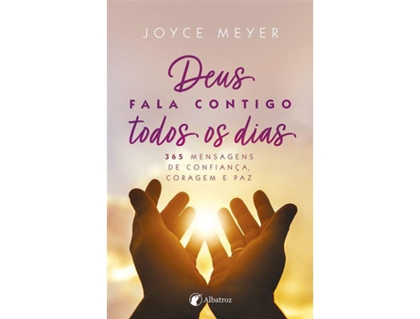 Livro Deus fala contigo todos os dias de Joyce Meyer (Português)