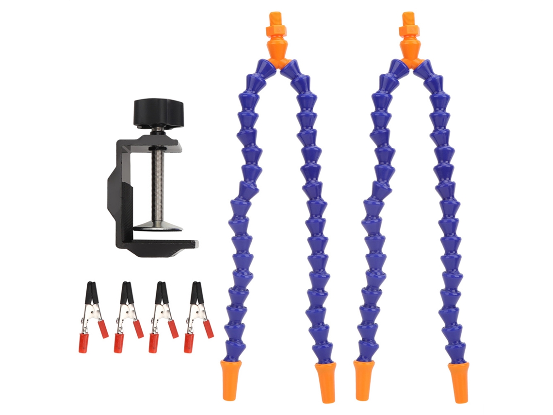 Suporte de Solda com 4 Braços Flexíveis Azul S/MARCA