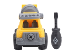 Mali brinquedo Educativo Diy Caminhão de Engenharia Montável Modelo de Carro para Crianças