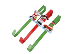 Laxiscreed Gancho De Natal Em Ferro Para Porta Com Design Decorativo Para Decoração De Casa Festiva