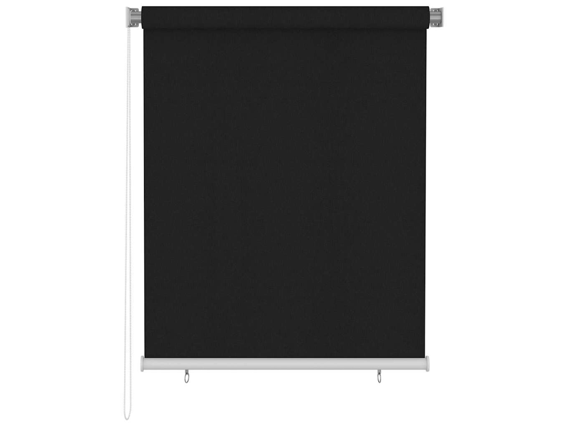 Estore de Rolo para Exterior 120x140 Cm Preto MAISON EXCLUSIVE