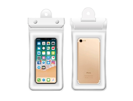 Essager Capa Em Couro Pu Impermeável Para Apple Iphone X/xs - Branco
