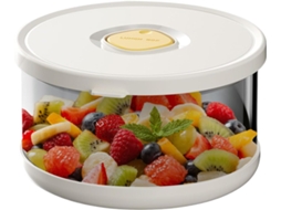 Saladeira Para O Almoço | Saladeira Transparente | Recipiente De Vidro Hermético Para Almoço, Escrit Gokoco
