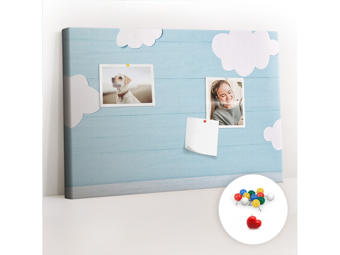 Quadro De Cortiça Com Impressão Quadro Infantil Para O Quarto Das Crianças Espelharte (60x40 Cm)