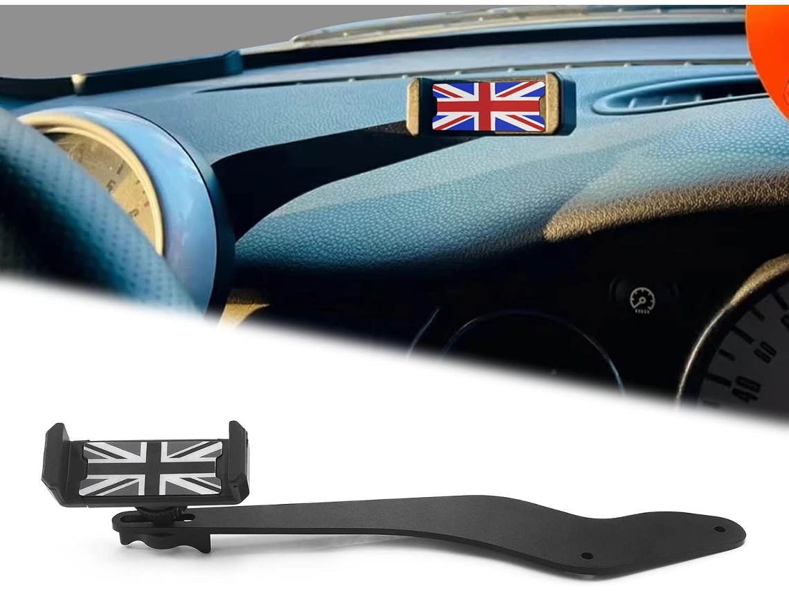 Suporte Giratório 360° Para Celular Com Gps E Encaixe Para Mn Cooper H