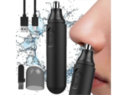 Aparador De Pelos Faciais Recarregável Para Homens E Mulheres, Aparador De Pelos Faciais À Prova Dágua Ipx7, Recarregável Por Usb Aquaforge