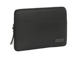 Capa Para Laptop Moos 14 Polegadas Acolchoada Preta Sintética Slowmoose
