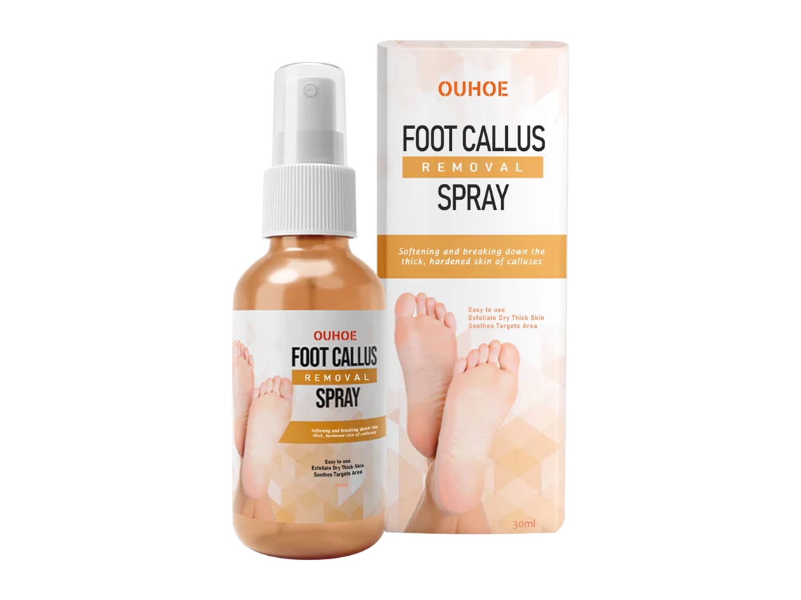 Spray para Pés Ouhoe, Hidratante e Exfoliante para Pele Grossa e Partida LAXISCREED