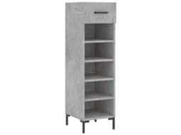Sapateira Derivados de Madeira Cinzento Cimento MAISON EXCLUSIVE (30x35x105 cm)
