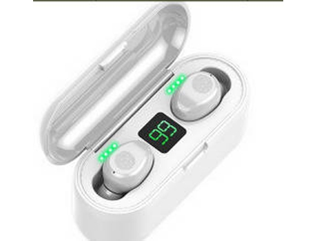Auriculares Bluetooth True Wireless DELAMAN F9 (In Ear - Microfone)