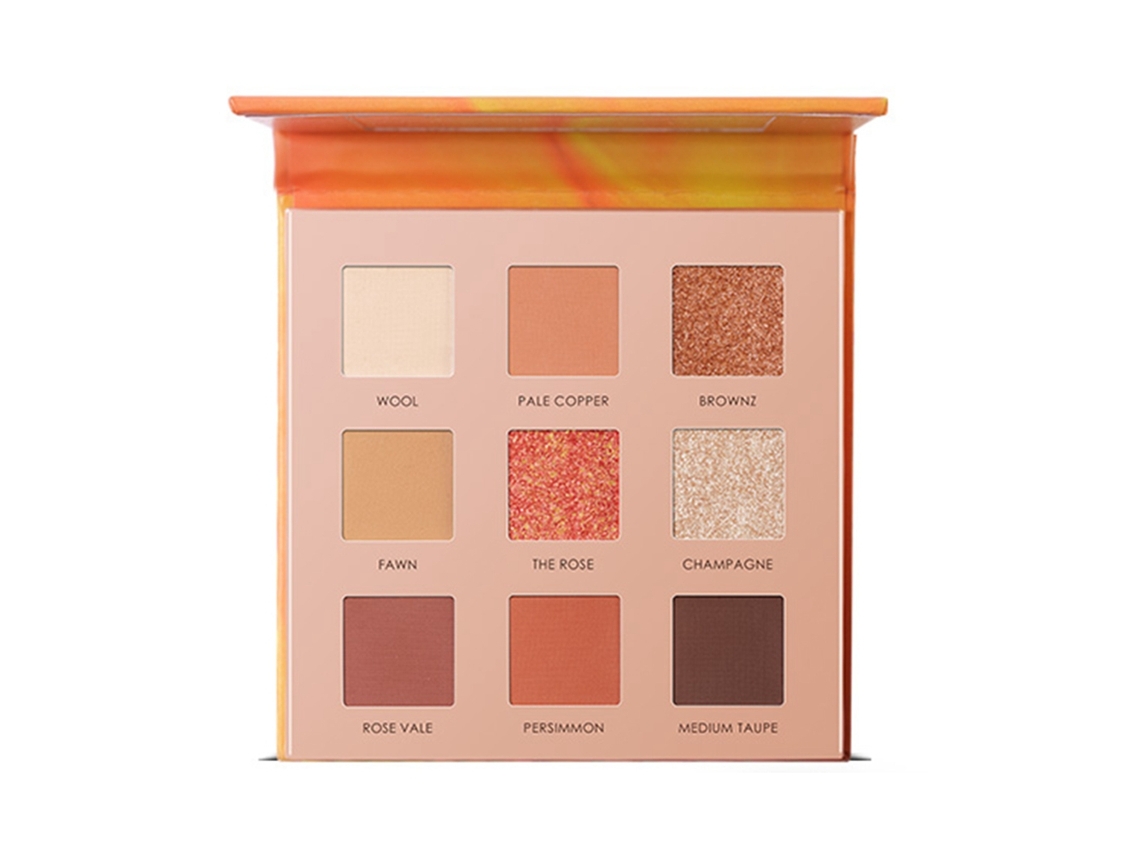 9 Colores Sombra De Ojos En Polvo Mate Con Brillo Impermeable Y Antitranspirante Maquillaje1