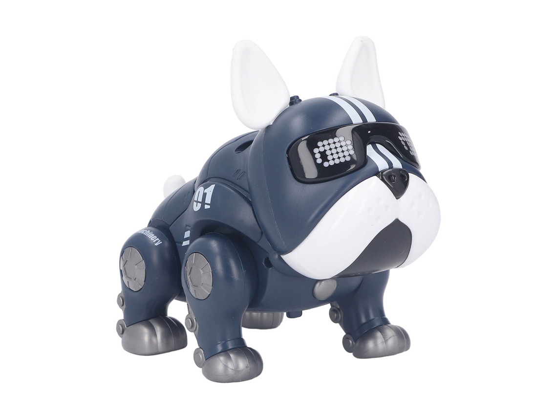 Cachorro Robô Elétrico Inteligente Ats com Sensor de Toque e Dançarino para Meninos e Meninas, Azul