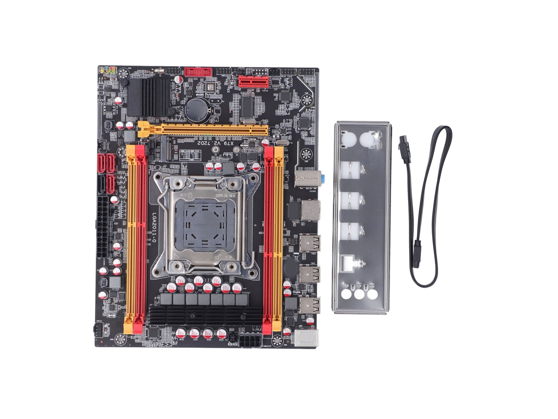 Placa-mãe Gamer X79 V2 Lga2011 Ddr3 Usb 3.0 Sata Pcie M.2 Para Computador