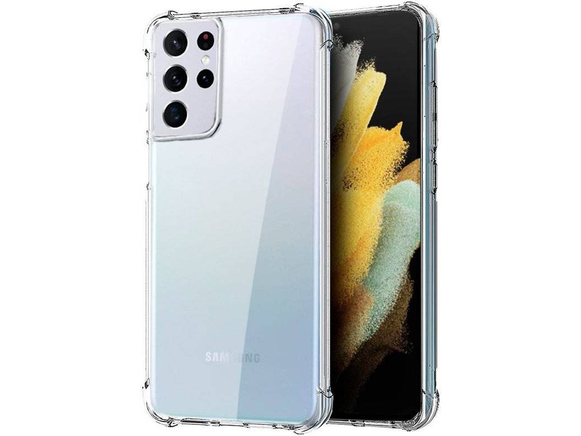 Capa para Samsung Galaxy S21 Ultra COOL AntiShock Transparente