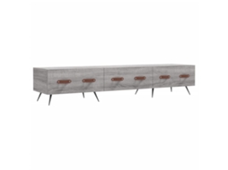 Tv Cabinet, Tv Cabinets Vidaxl Cinzeto Madeira Processada (n/a)
