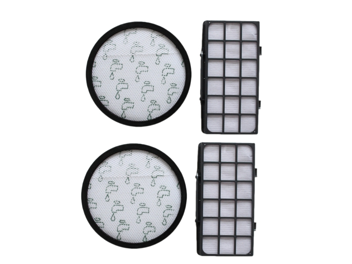 4 pçs acessórios do robô para rowenta hepa filtro aspirador de pó silêncio ro7611 ro7623 ro7634 ro76 filtros traseiros dianteiros