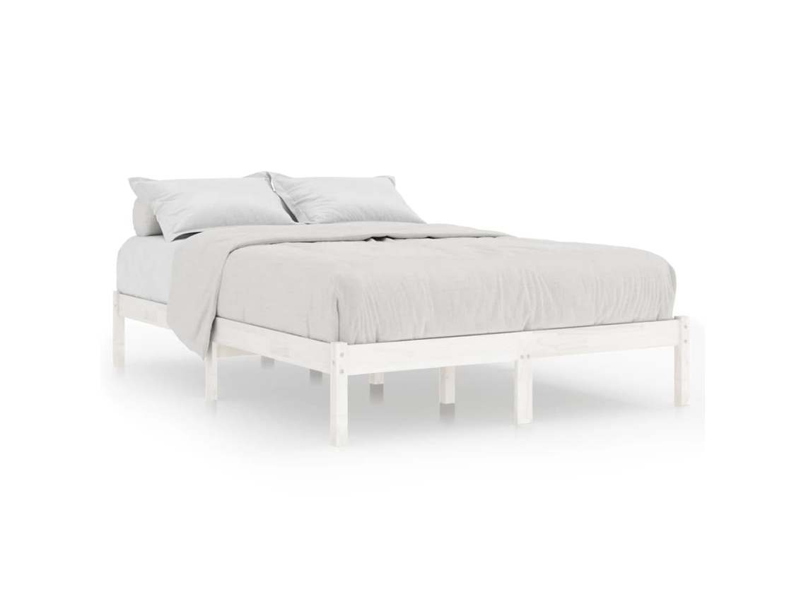 Bed Frame, Bed Frames Vidaxl Branco Madeira (180 X 200 Cm)