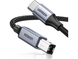 Cabo Ugreen Usb-C para Usb-B 2M Preto N/A