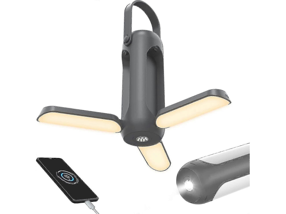Lanterna De Acampamento Recarregável, Led De 10000mah Com 3 Modos De Regulagem Para Acampamento Ao Ar Livre. Olysi Shop