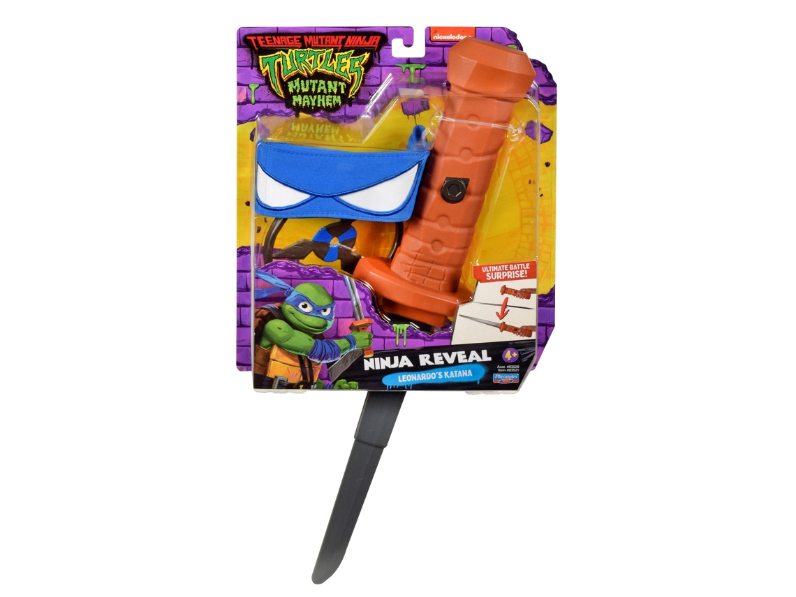 Brinquedo Espada Katana Transformável Do Leonardo Das Tartarugas Ninja Cilgro