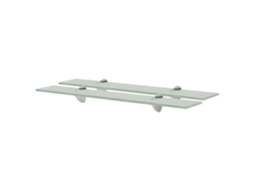 Vidaxl Prateleiras Flutuantes 2 Pcs Vidro 60x10 Cm 8 Mm