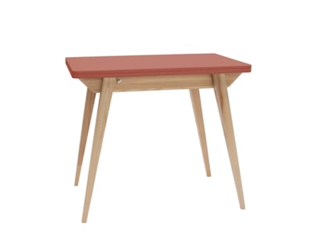 Mesa extensível 90x65x76 Coral esuro RAGABA Envelope para 4 pessoas