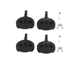 Mali pastilhas de freio a disco semi metálicas para mountain bike, com mola, 2 pares