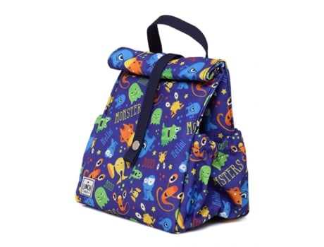 Lancheira Térmica The Lunch Bags Kids Monsters 24x21x16cm Ko01monsters
