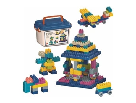 Cajón De Bloques De Construcción Multicolor Building Blocks 22 403 Jucosurp22